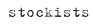 write to me stockists